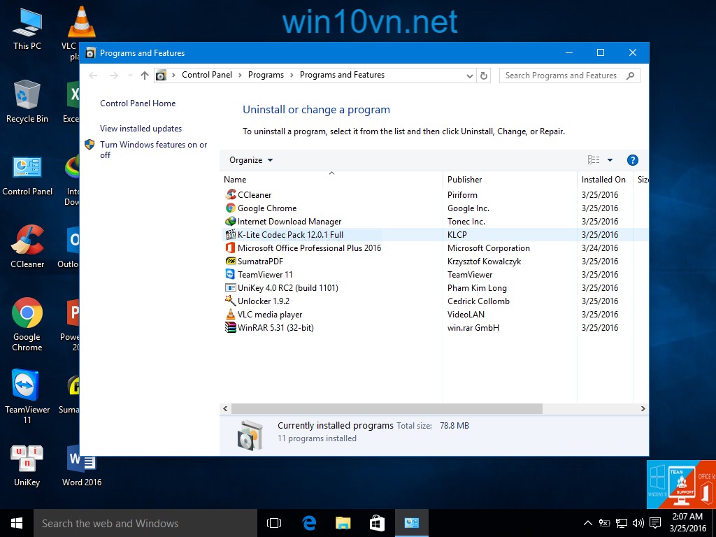 Windows 10 pro 10586 active